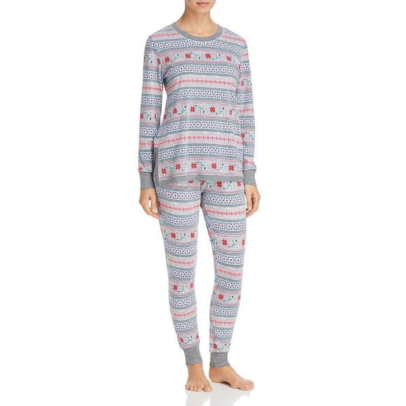 Jane & Bleecker Comfy Cotton Dalmation Pajamas - Picture 1 of 2